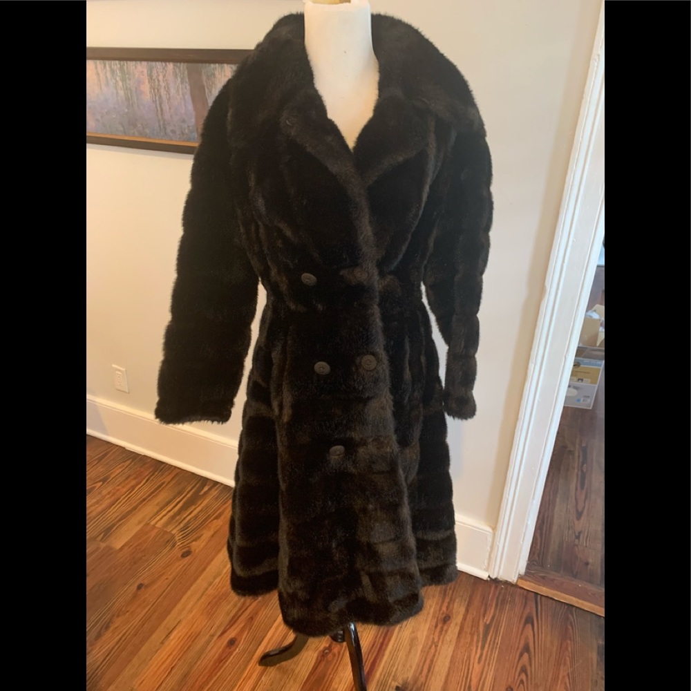Simulated Fur Jacket